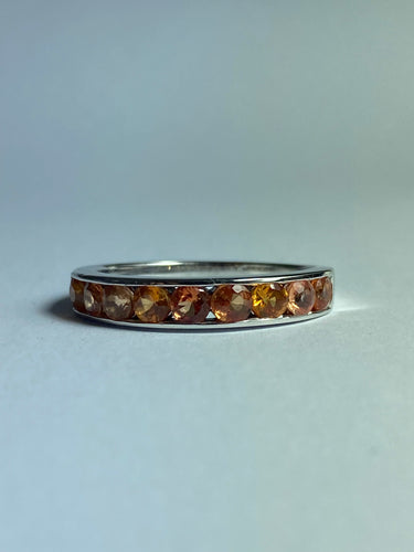 Sapphire Ring in Sterling Silver