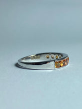 Sapphire Ring in Sterling Silver