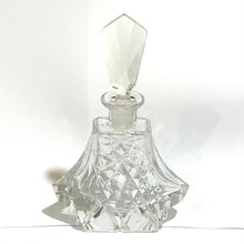 Crystal Faceted Perfume Bottle