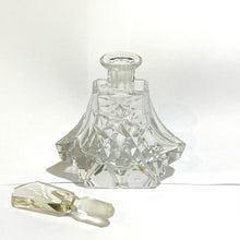 Crystal Faceted Perfume Bottle