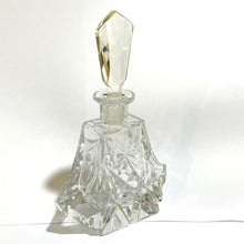 Crystal Faceted Perfume Bottle