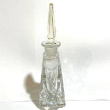 Crystal Faceted Perfume Bottle