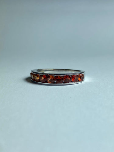 Sapphire Ring in Sterling Silver