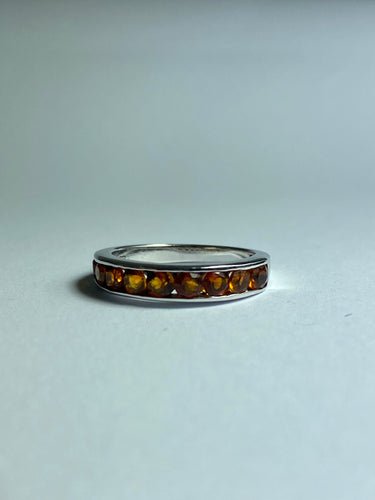 Sapphire Ring in Sterling Silver