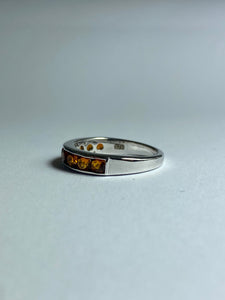 Sapphire Ring in Sterling Silver