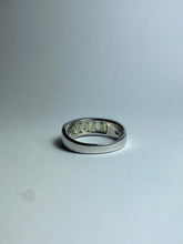 Peridot Ring in Sterling Silver