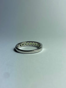 Peridot Ring in Sterling Silver
