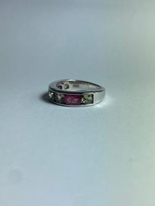 Tourmaline Ring in Sterling Silver