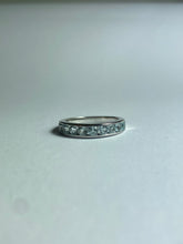 Aquamarine Ring in Sterling Silver