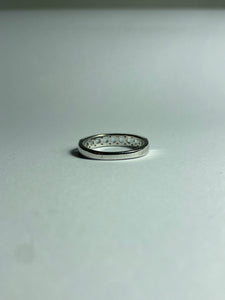 Aquamarine Ring in Sterling Silver