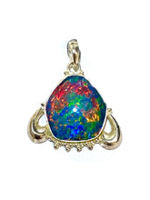 Opal Sterling Silver Pendant