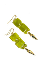 9ct Yellow Gold Serpentine Drop Earrings