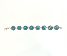 Sterling Silver Jade and Diamond Bracelet