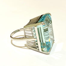 18ct White Gold 60ctw Aquamarine Dress Ring