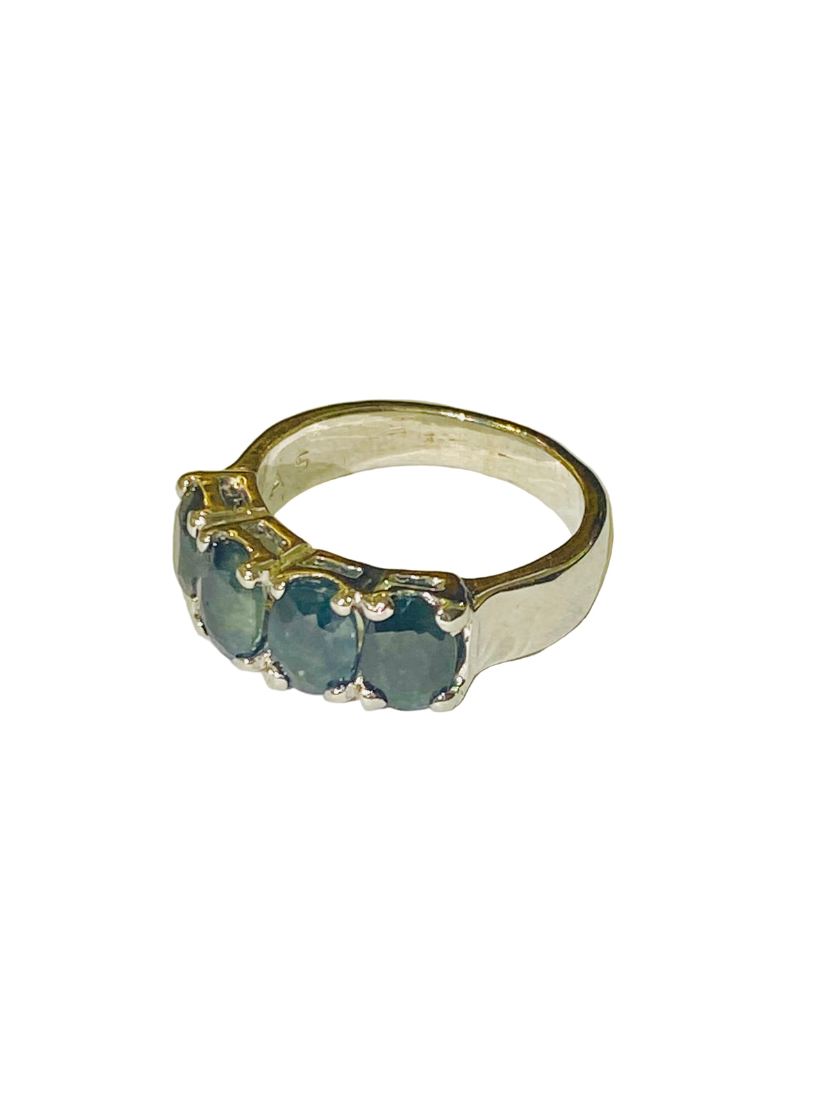 Sapphire Ring in Sterling Silver