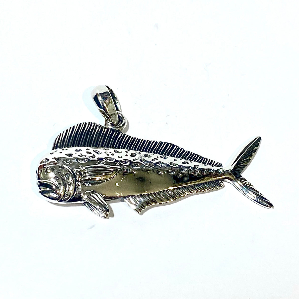 Sterling Silver Fish Pendant