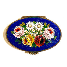 Vintage Micro Mosaic Pill Box