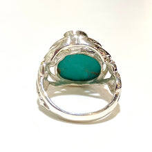 Sterling Silver Turquoise and Rose Quartz Ring