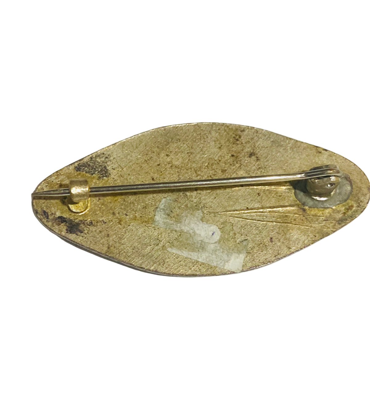 French Silver Brooch