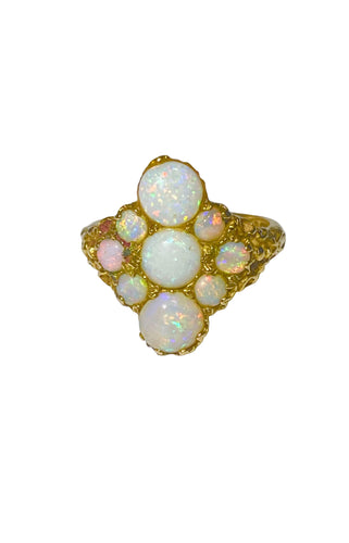 Antique Opal Ring in 9ct Gold