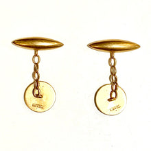 Antique Edwardian 15ct Yellow Gold Australian Cufflinks