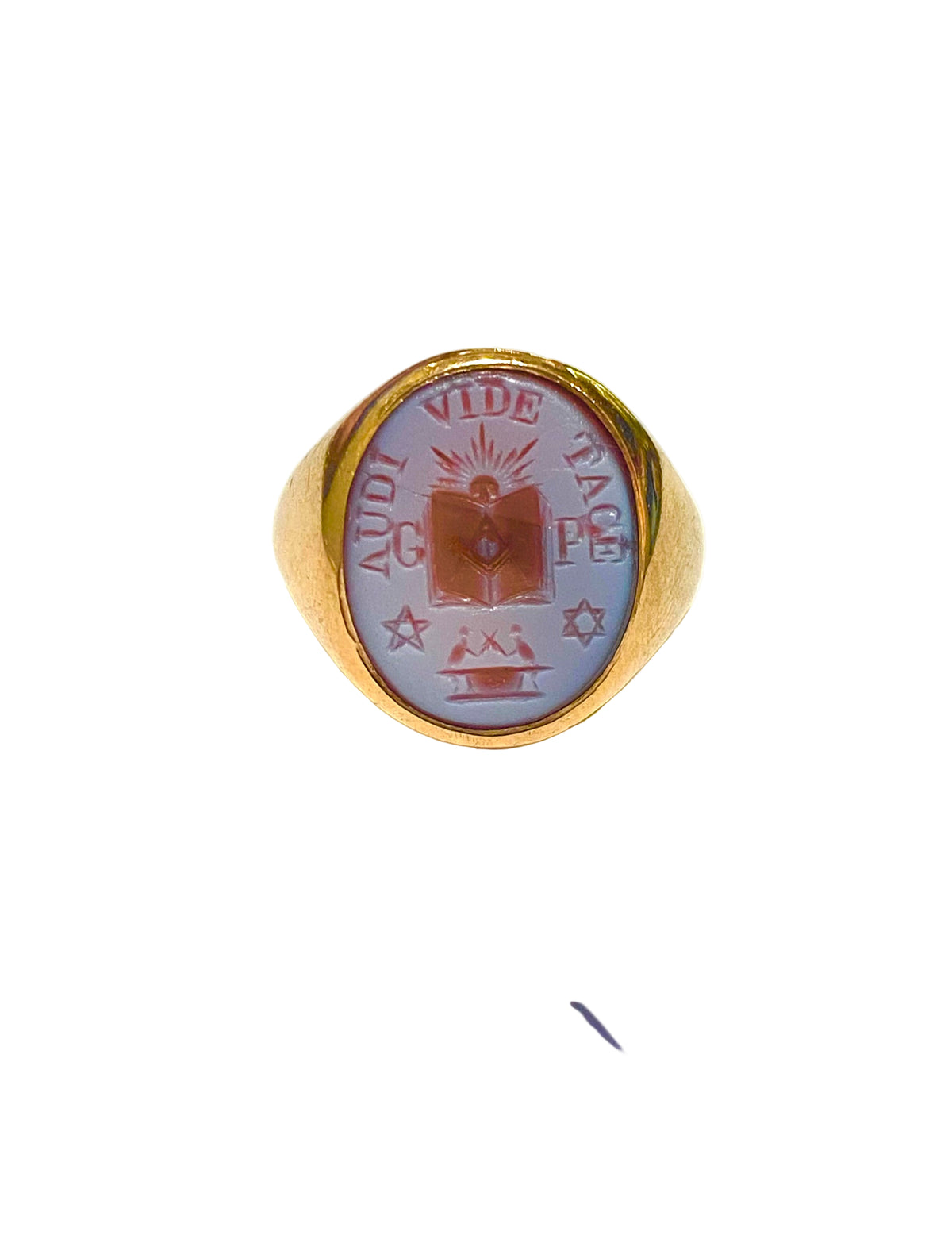 Sardonyx Ring in 9ct Gold