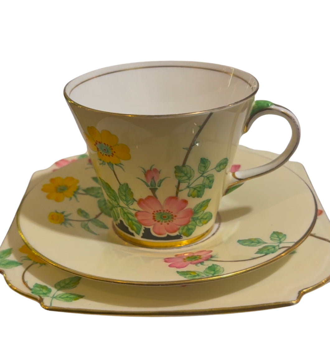 Teacup Trio by Aynsley England