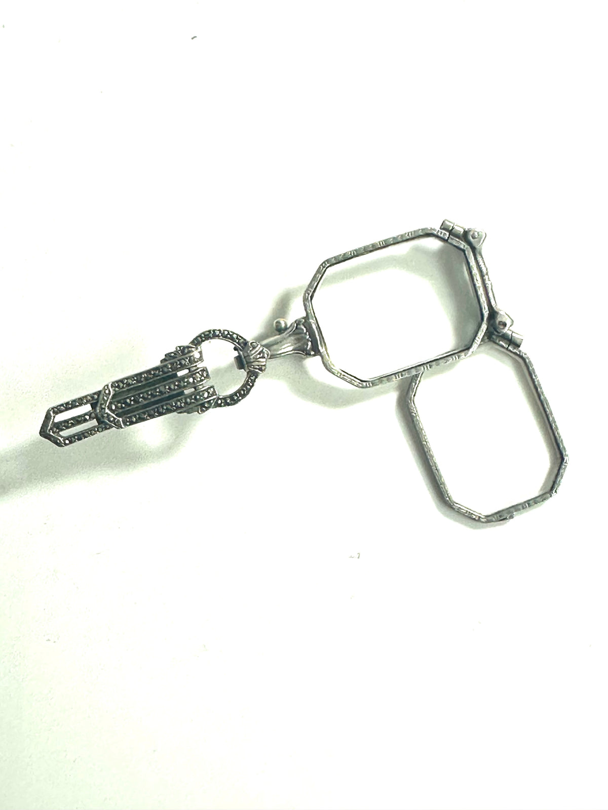 Sterling Silver Marcasite Opera Glasses