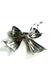 Marcasite & Garnet Sterling Silver Butterfly Brooch