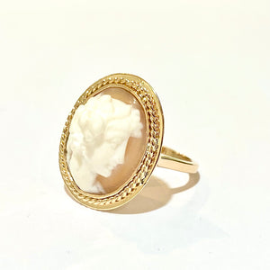 9ct Yellow Gold Cameo Ring