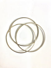 Sterling silver Bangles set $395 opening diameter 65mm