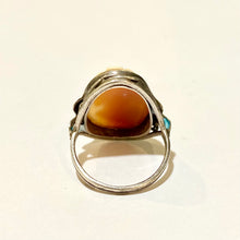 Sterling Silver Conch Shell Cameo Ring by Dorothy Wager