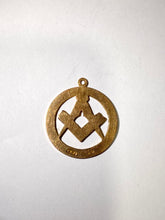 9ct Rose Gold Masonic pendant