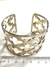 Sterling Silver Cuff with Celtic cut out Pattern