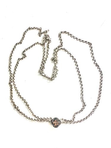 Antique sterling silver slider