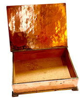 Hammered Copper Box