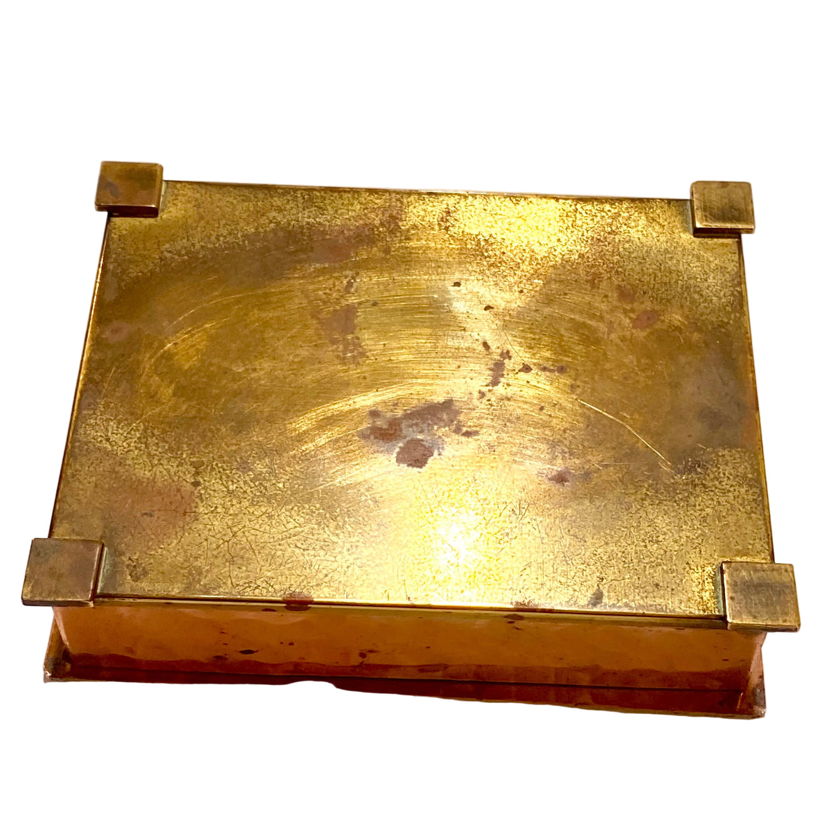 Hammered Copper Box