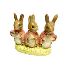 Porcelain Royal Albert ‘Flopsy Mopsy and Cottontail’ Beatrix Potter Figurine