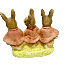 Porcelain Royal Albert ‘Flopsy Mopsy and Cottontail’ Beatrix Potter Figurine