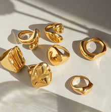 Range of Gold Plated Bubble Rings