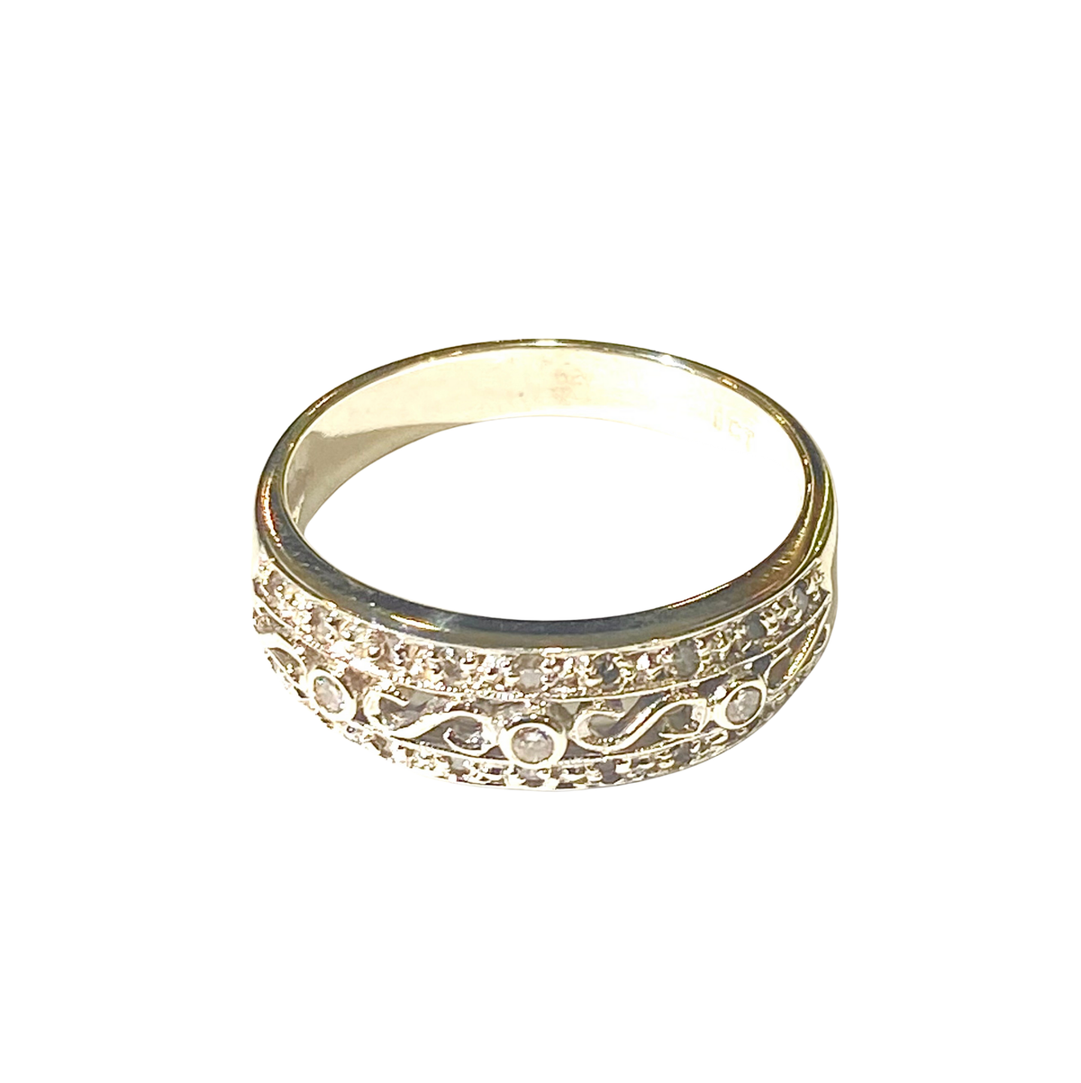 White Gold Diamond Ring