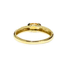 9ct Yellow Gold Oval Citrine Ring