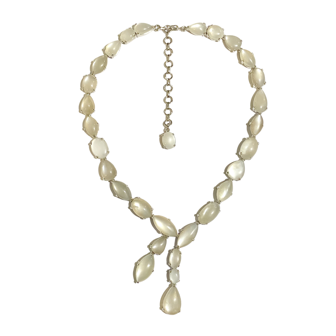 Sterling Silver Moonstone Necklace