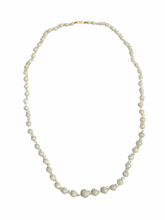 Antique Victorian Australian white Opal and Crystal Necklace