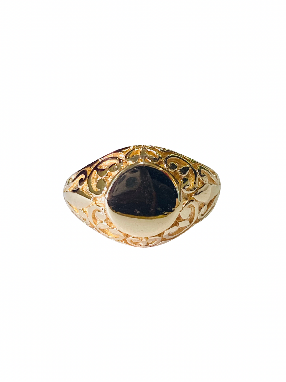 9ct Rose Gold Signet Ring – Timeless Heritage Personal Emblem