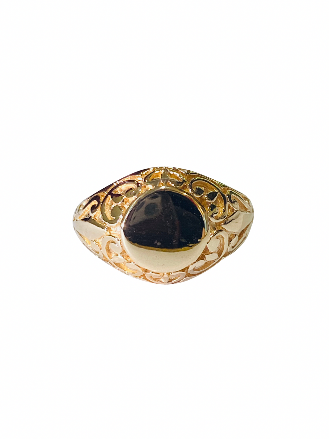 9ct Rose Gold Signet Ring – Timeless Heritage Personal Emblem