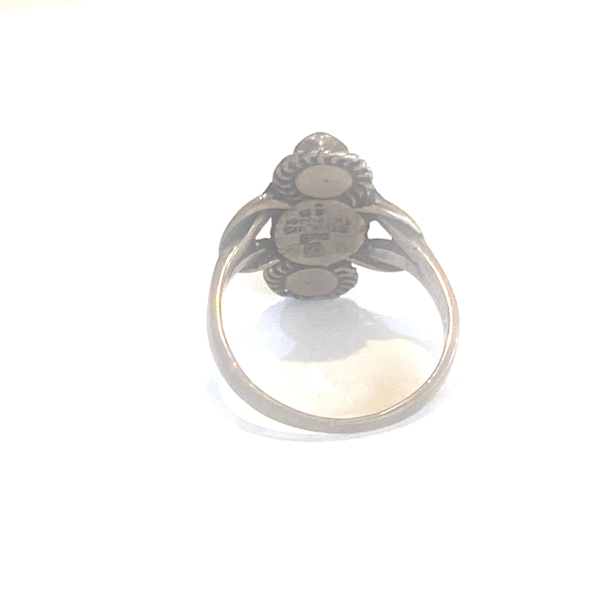 Sterling Silver Ring with Three Circles