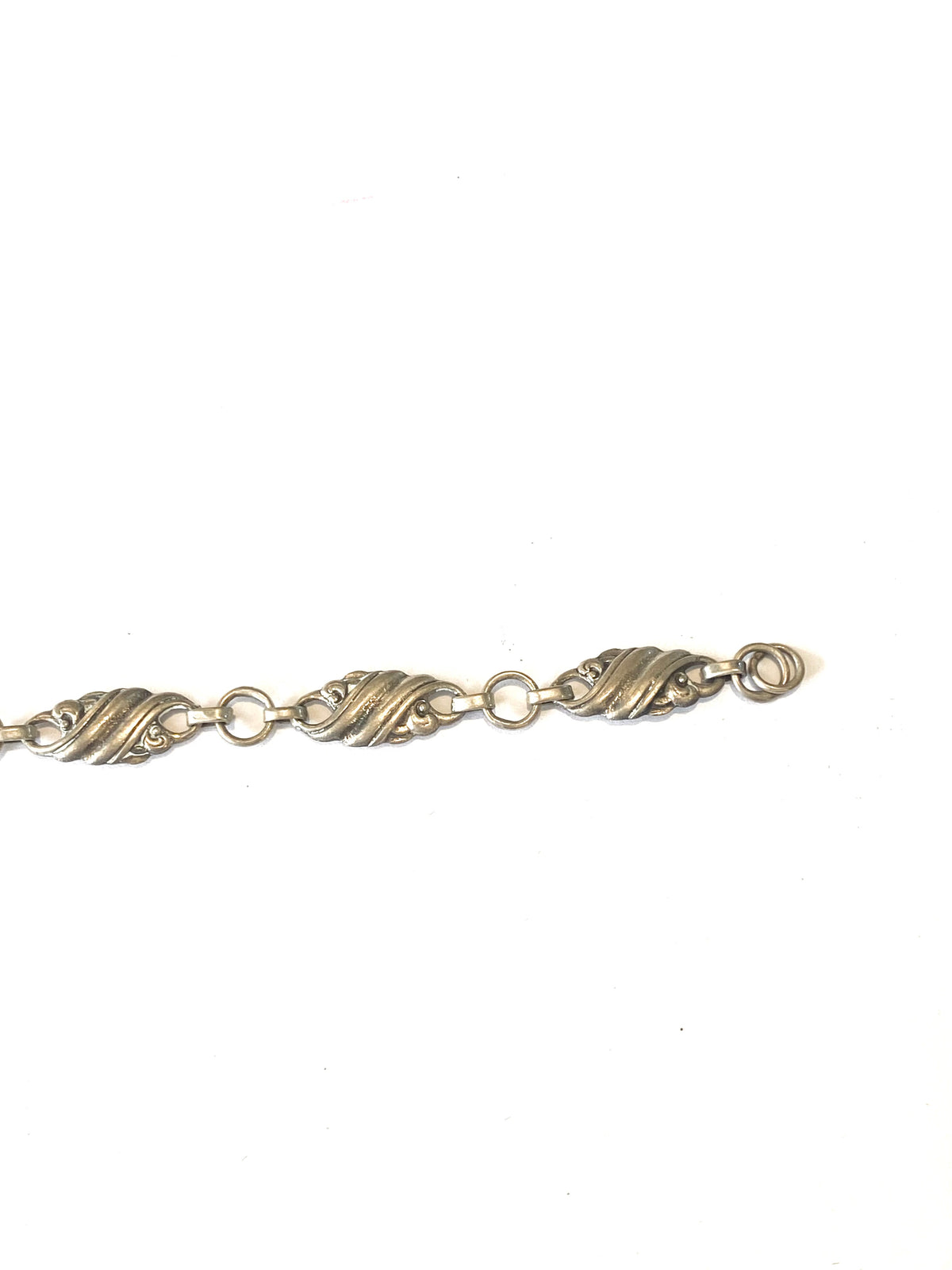 Sterling Silver Swirl Detail  Necklace