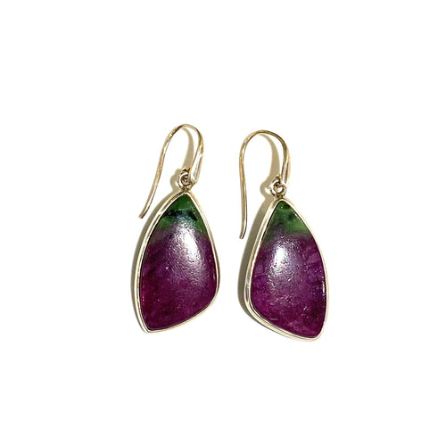 Sterling Silver Zoisite Earrings