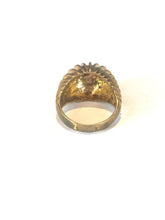 9ct Gold Ridged Ring